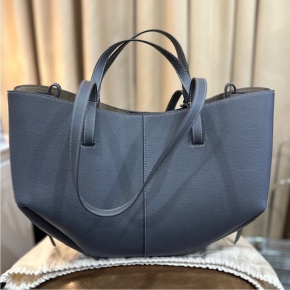 POLENE CYME TOTE BAG - STONE GRAY - Picture 3 of 15